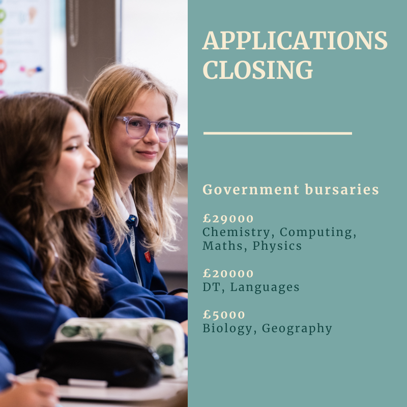 RipleyITT's tweet photo. If you're looking to train to teach this year, don't miss out1
Our application window closes on Monday 24th August and our course begins on the 1st September.
Apply now to avoid disappointment.
#traintoteach #getintoteaching #pgce https://t.co/PelT2G1JeP