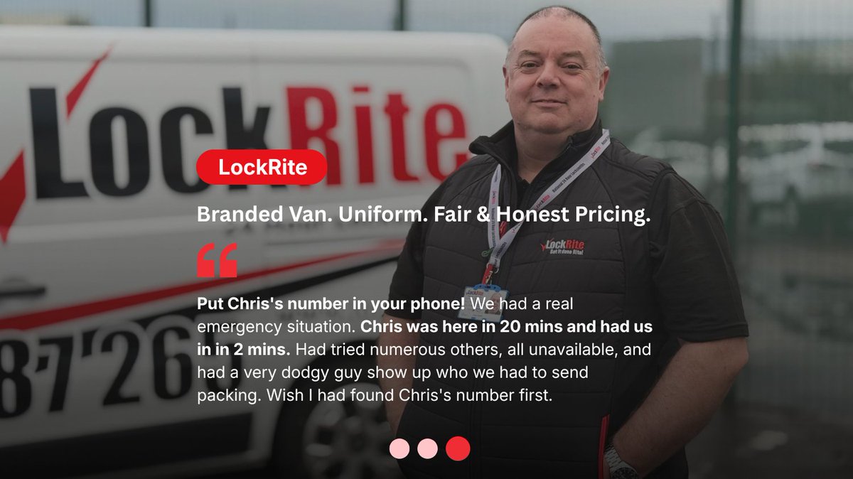 LockRiteLock's tweet photo. 🔐 Not all locksmiths are who they say they are.

👉 Swipe through to learn 3 immediate signs to look out for when a locksmith shows up at your door.

Looking a trusted locksmith? Call 📞 0800 0612 677 or visit https://t.co/LaXJPvtPtG now.

#Locksmith #LockedOut #24HourLocksmith https://t.co/2DyoZP7eu6
