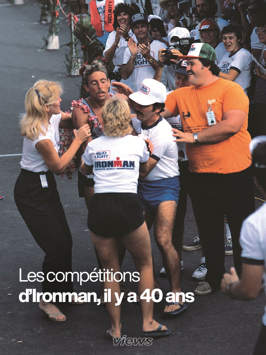 viewsfrance's tweet photo. L’Ironman dans les années 1980. 

Triathlon longue distance de référence, l’Ironman est devenu une discipline qui attire de plus en plus de personnes désireuses de se dépasser physiquement. Avec ses 3,8 km de nage suivis de 180 km de vélo et d’un marathon, l’épreuve a vu le jour à Hawaï. 

Aujourd’hui encore, les championnats du monde ont lieu à Kona dans l’archipel d’Hawaï. En 2025, 250 000 se sont inscrits à une course Ironman, aujourd’hui devenue une marque qui regroupe 148 courses. Parmi celles-ci, on retrouve la distance complète mais aussi le 70.3 ou Half Ironman qui représente la moitié de la distance phare. 

Crédits : Getty, ABC Sports