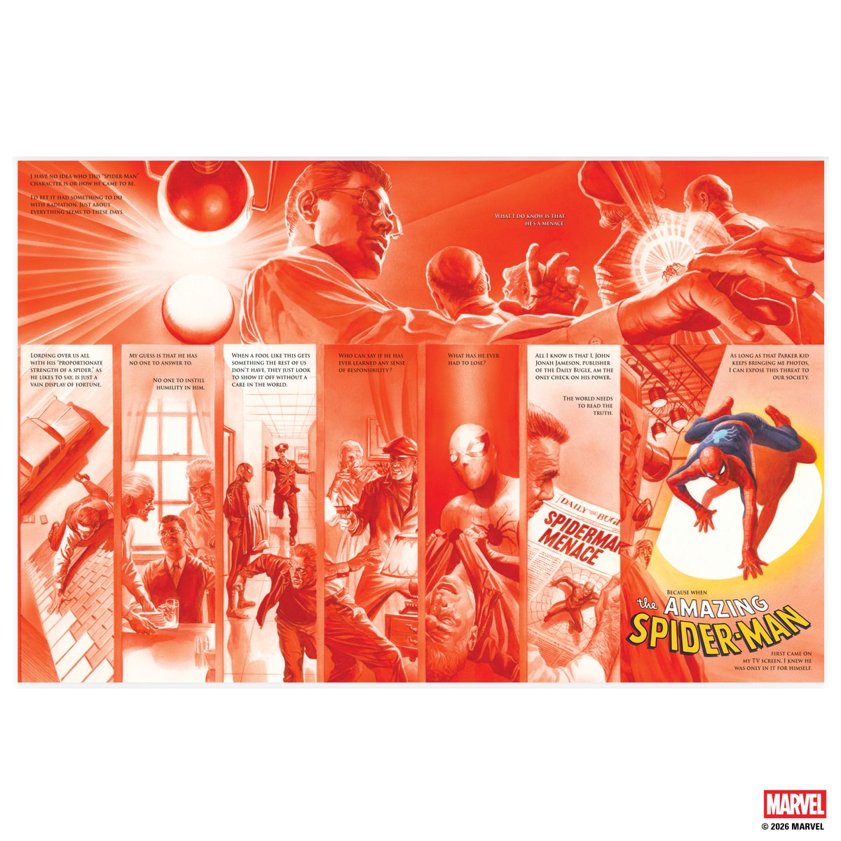 AbramsComicArts's tweet photo. 🏙️Earth's mightiest heroes like you have never seen them before...
📚Here is a sneak peek of Marvel Dimensions by Alex Ross! On sale September 1, 2026!
#Marvel #MarvelDimensions #GraphicNovel #NewRelease #SwipeComic #Avengers https://t.co/xNUAPerwiU