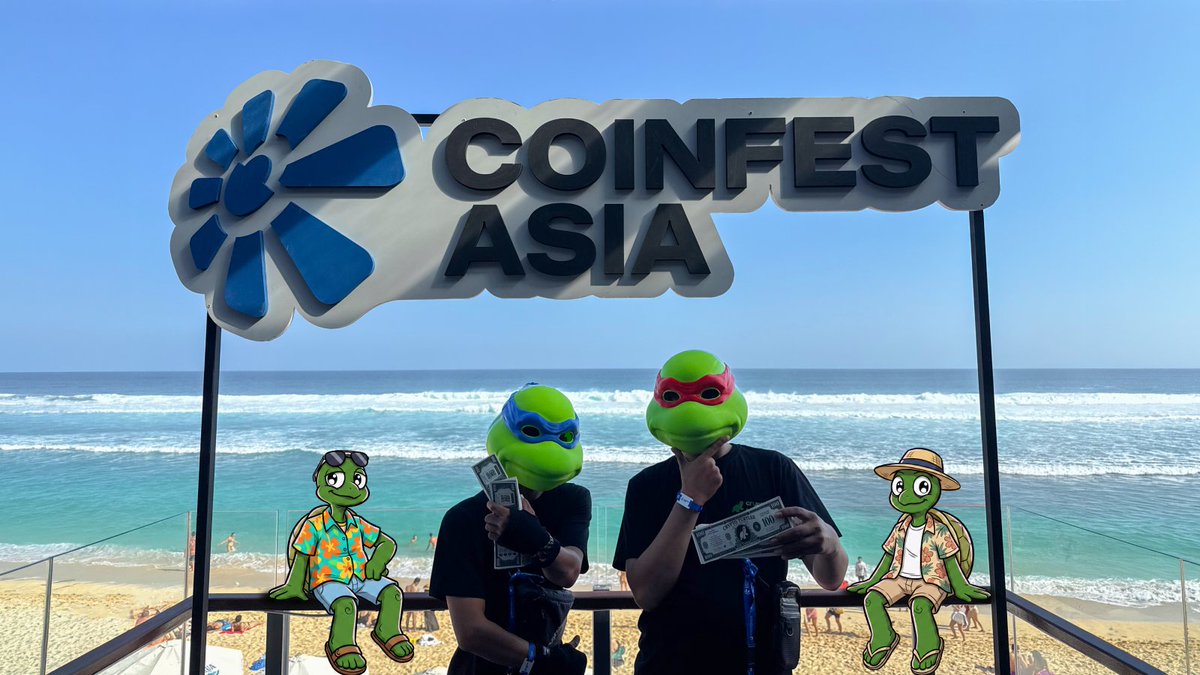CryptoTurtles's tweet photo. 🐢 GM, Turtles.

🇮🇩  First day in Bali - The Turtle invasion has officially begun. https://t.co/SJTpHpMLWY
