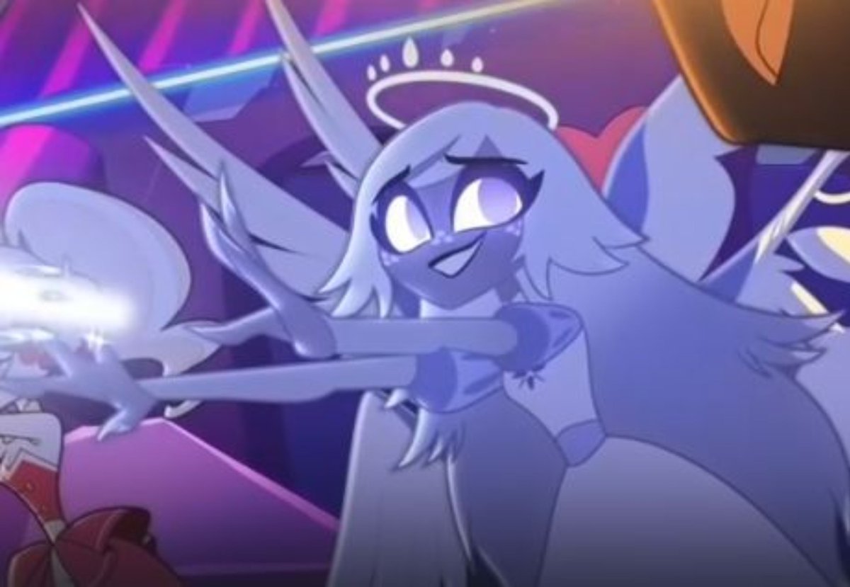 ThanjustaMore's tweet photo. She's so iconic 🥰
#hazbinhotel #hazbinemily #hazbinhotelemily https://t.co/wNnJGDiPMU