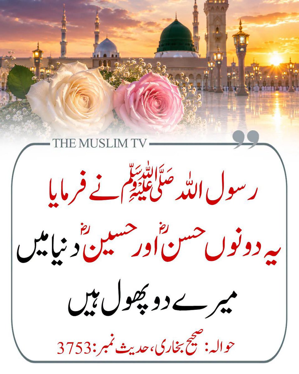 Ajmal_804's tweet photo. رسول اللّٰہ ﷺ نے فرمایا: https://t.co/bW9eL5FPVH