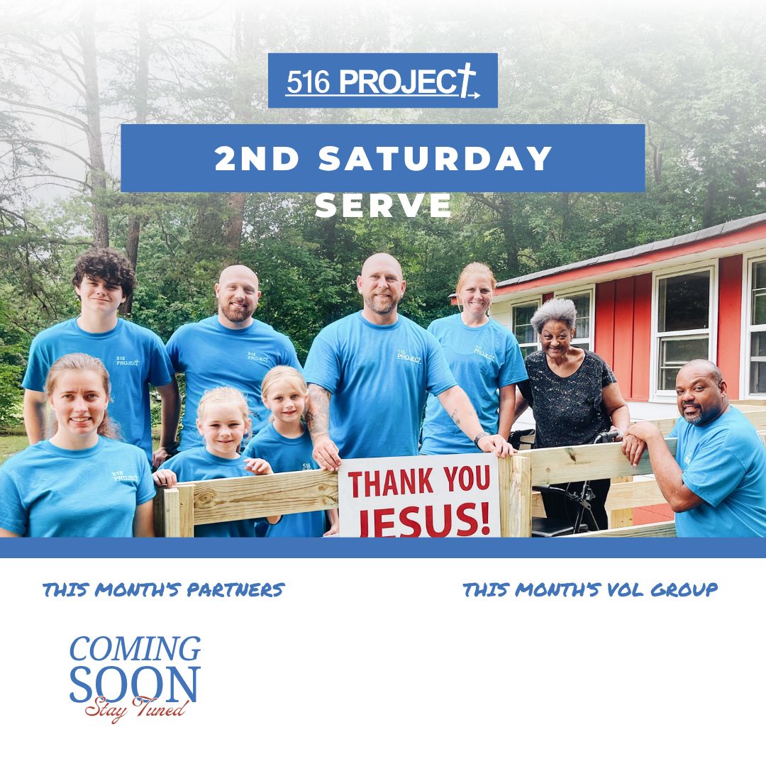 the516Project's tweet photo. π Weβre looking for volunteers AND community partners for our next Second Saturday Serve! π Local businesses can volunteer, sponsor, or both!
Interested in partnering with us? https://t.co/mKOeZYJ9oG to get involved!
#516Project #BuildAccessToHope #SecondSaturdayServe https://t.co/CE0TSwzYKn