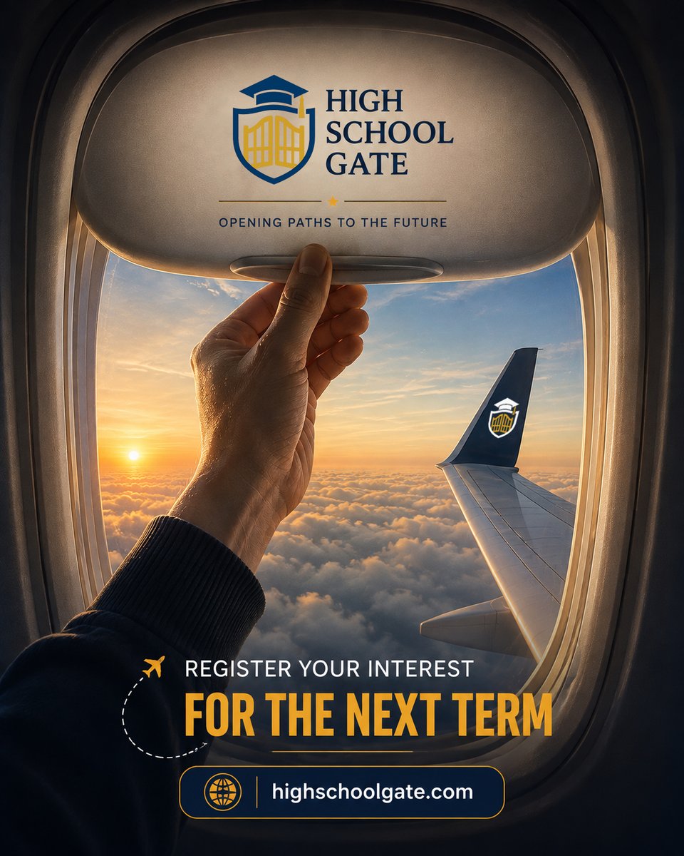 highschoolgate's tweet photo. Your next journey starts here. ✨
Register your interest for the next term at High School Gate and stay updated when applications open.
🌐 https://t.co/iReBeJj9JS https://t.co/2GZi9Ah9M4