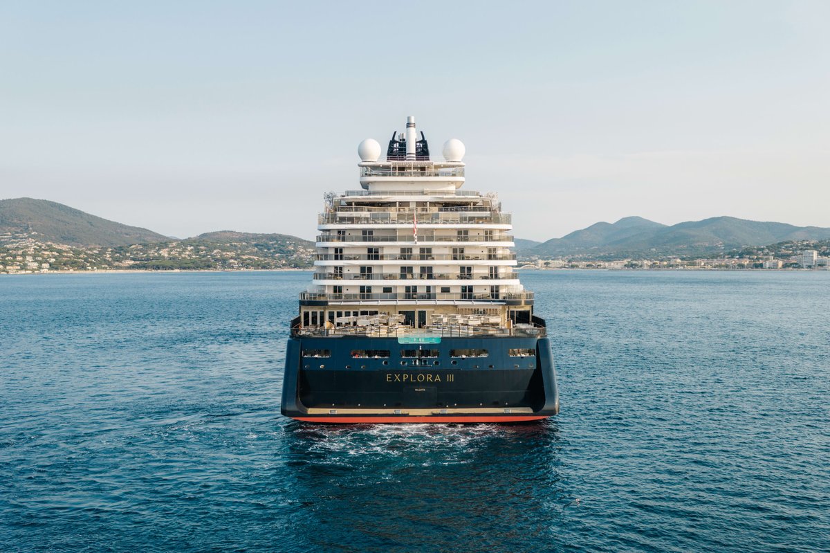 ExpediaShari's tweet photo. A new ship is always something worth celebrating.

Be among the first to experience EXPLORA III, with new spaces including The Shore Club on 11, intimate culinary experiences and the Owner’s Residence designed by Patricia Urquiola.
#ExploraJourneys #OceanStateOfMind https://t.co/b3zcqZgY9H