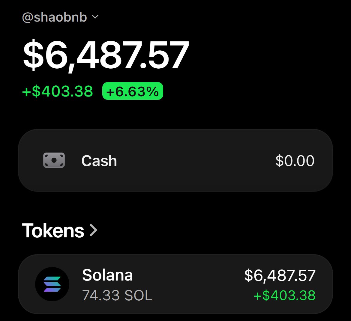ShaoBNB's tweet photo. what's your solana address? https://t.co/IMiqOp8oYV