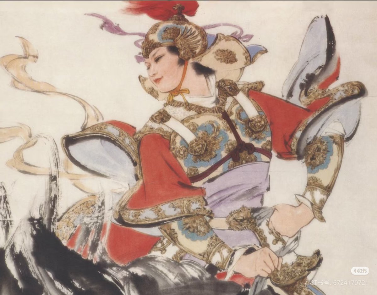 k31_n3w's tweet photo. mulan and wukong art by Liu Jiyou 刘继卣 https://t.co/psLx9qxkcG