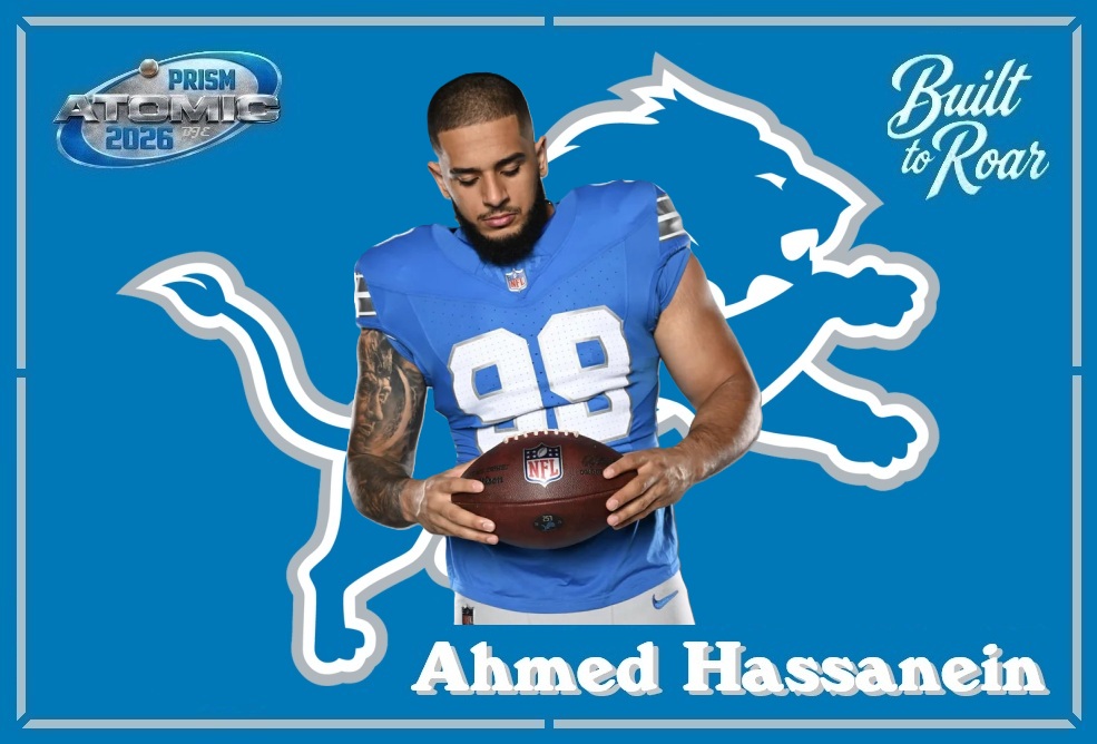 BrianEgickJr's tweet photo. Ahmed Hassanein
Detroit Lions 2026 Prism Atomic
#BuiltToRoar #OnePride https://t.co/10agr9b4OK