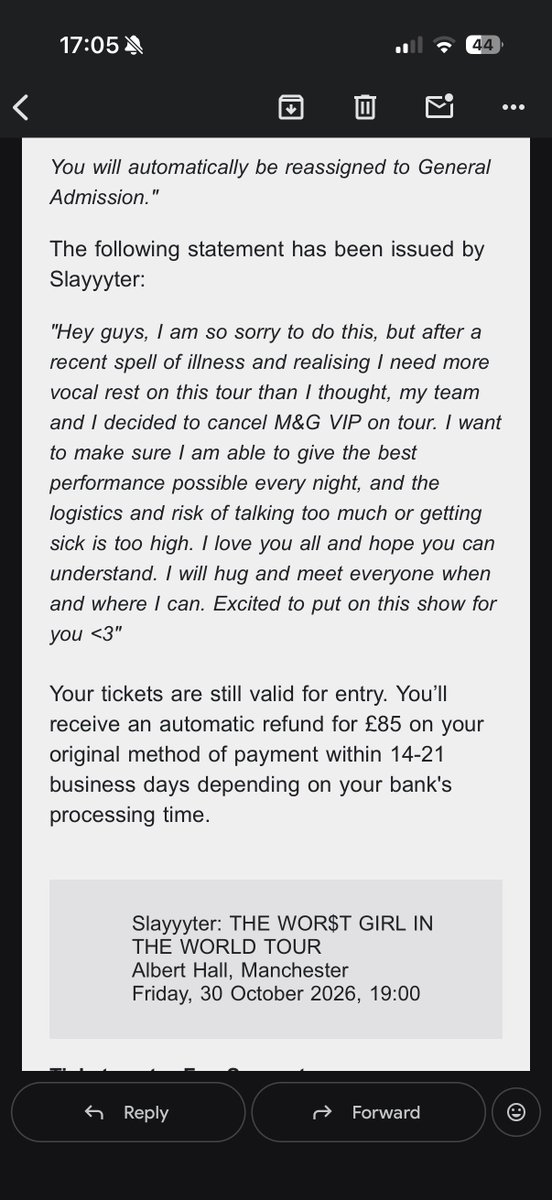 probkimatique's tweet photo. not even early entry…? fuck i’m gonna cry so hard @slayyyter please some kind of other vip upgrade… https://t.co/9Bdor8FBkC