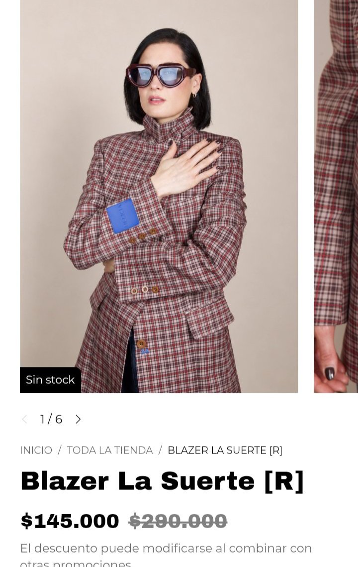 Trumperizar's tweet photo. La kuka Araceli salió a llorar porque su hija cerró su marca de ropa y le echó la culpa al gobierno: "hay bajo consumo"

entras a la página y te vendían un blazer a 300 lucas kjjjjjj aguante shein y temu https://t.co/3L8DoayPwT