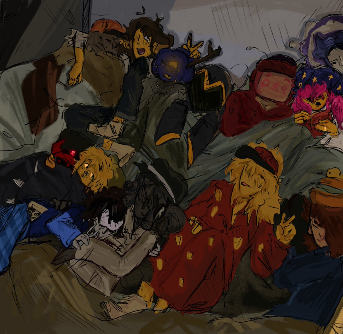 nuslewm's tweet photo. sleepover #forsaken https://t.co/ktthVceuKW