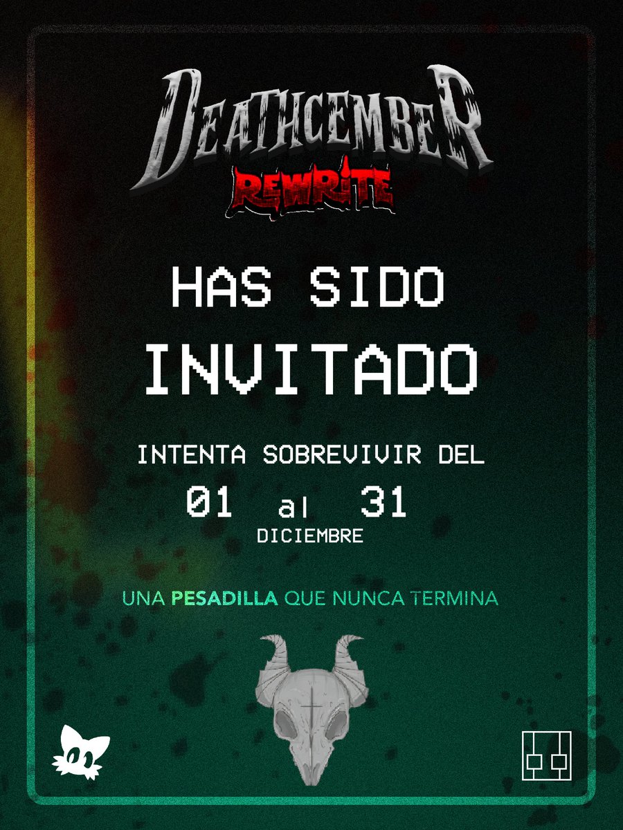 LuMbusCreations's tweet photo. 📨 ¡Mantén tus MDs de Discord y Twitter abiertos que podría llegarte una sorpresa!

Durante las próximas horas estaremos enviando invitaciones a todas esas almas desafortunadas que decidieron apostar sus vidas en esta experiencia invernal... https://t.co/OMXGiRmbiN