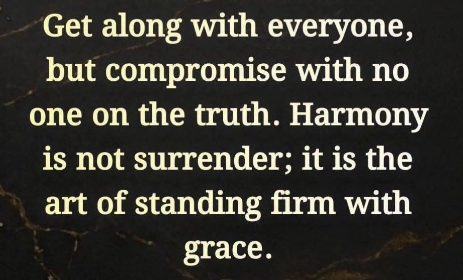 MichelleRooney7's tweet photo. You can still refuse compromise where it’s a matter of principle. It’s all about the grace. 
Stand firmly…with grace.🌱😌
#thecomebackcoach #principles #standup #grace #truth #lifecoach #traumacoach #amen https://t.co/BudvSBryQt