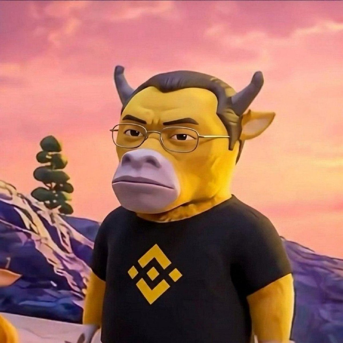 hex_vanilla's tweet photo. Just made another meme for CZ after 5 years:

鹏来 - CZ version of 牛来 

@cz_binance I hope you like it 😂 https://t.co/uKCa4GsHL2