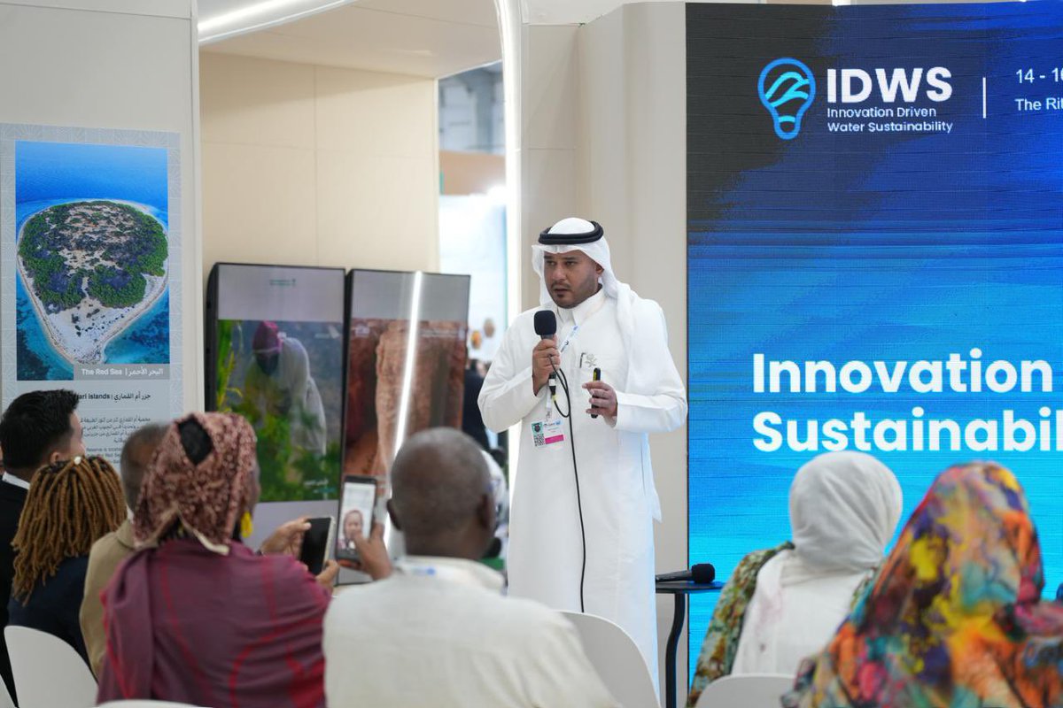 swa_gov's tweet photo. ضمن مشاركة قطاع المياه في #COP17 بمنغوليا، نظّمت الهيئة ورشة بعنوان «قطاع المياه يتجاوز البنية التحتية: بناء القدرات البشرية لتحقيق النمو المستدام»، ناقشت دور الحوكمة وتنمية القدرات والابتكار وإشراك أصحاب المصلحة في ترجمة السياسات إلى خدمات مياه أكثر كفاءة واستدامة. https://t.co/fsGgVKn8Qe
