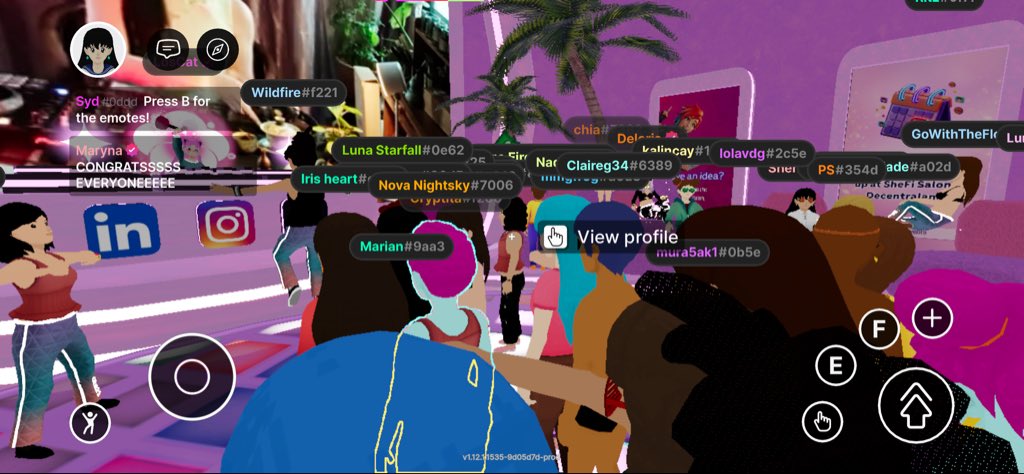AllyEmeka's tweet photo. I’m so excited to share that I am officially a SheFi graduate.💃🏻 I created a new me and attended the graduation party of SheFi Season 17 right here in @decentraland! 🌐✨which was so much fun ✨🥹 
Thanks to @maggielove_ and @shefiorg https://t.co/0YEUGMAOxT