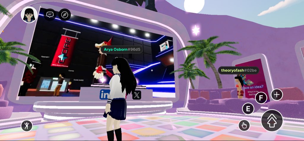 AllyEmeka's tweet photo. I’m so excited to share that I am officially a SheFi graduate.💃🏻 I created a new me and attended the graduation party of SheFi Season 17 right here in @decentraland! 🌐✨which was so much fun ✨🥹 
Thanks to @maggielove_ and @shefiorg https://t.co/0YEUGMAOxT