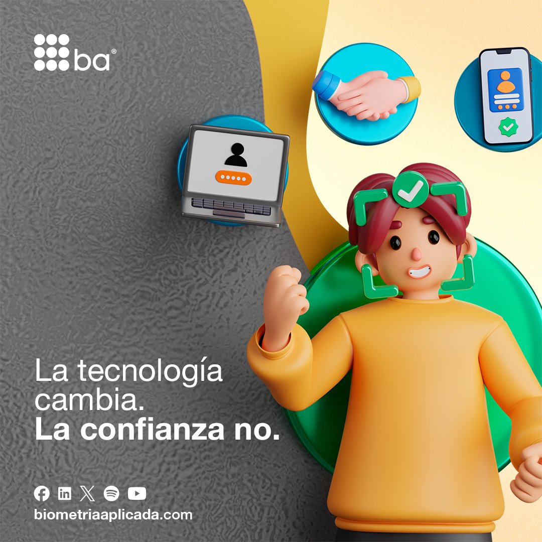 Bioap's tweet photo. La tecnología cambia.

La confianza permanece.

Innovar no es adoptar lo más reciente. Es utilizar la tecnología para construir relaciones más seguras entre personas e instituciones.

La innovación solo tiene sentido cuando fortalece la confianza.

#Innovación #IdentidadDigital https://t.co/qpPXp54tQ2
