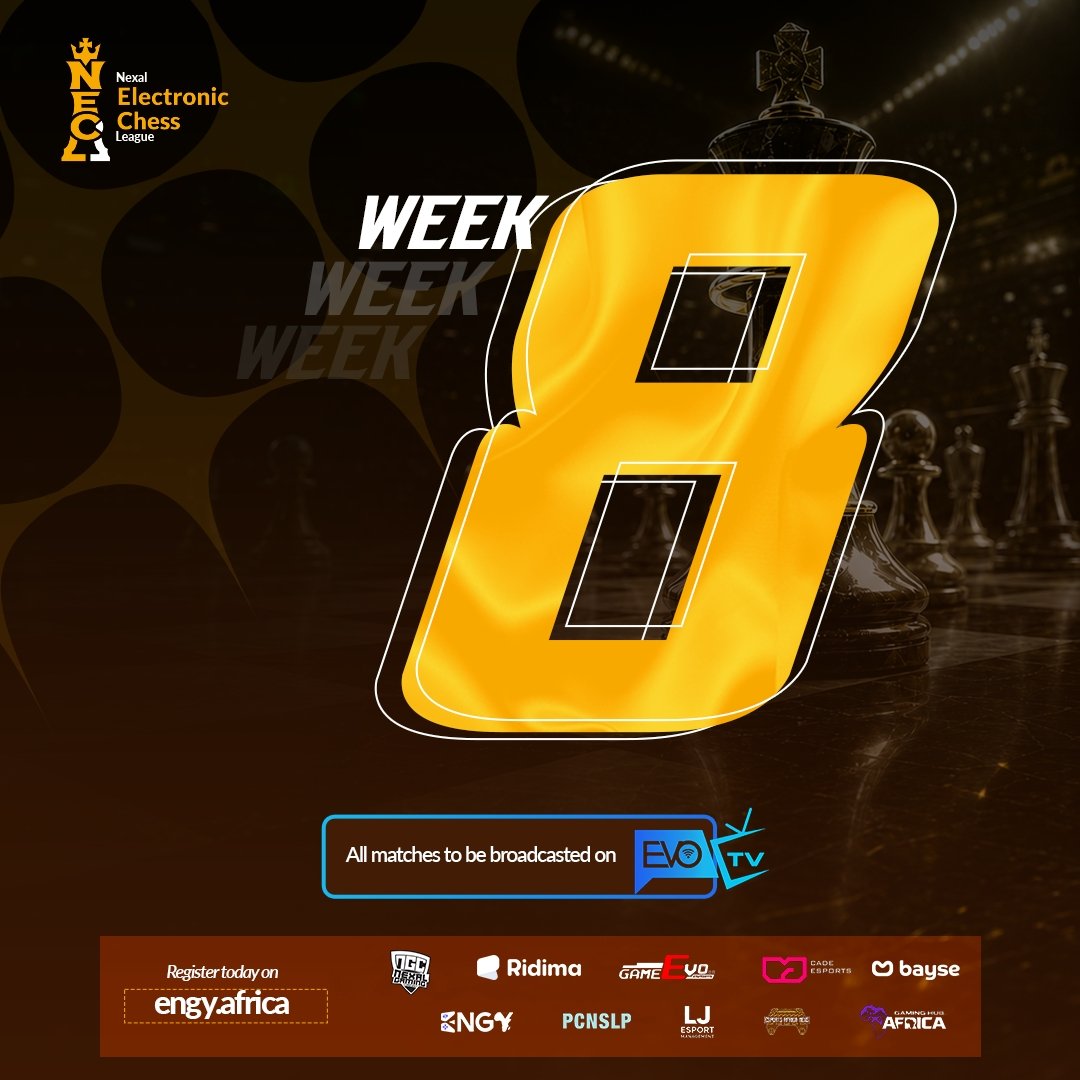 necl_chess's tweet photo. THE FINAL WEEK IS HERE!

NECL reaches its final week! One last battle, one final push, and one champion to emerge. 🏆

Who takes the crown? 👑 https://t.co/m9ZUjVhAsv