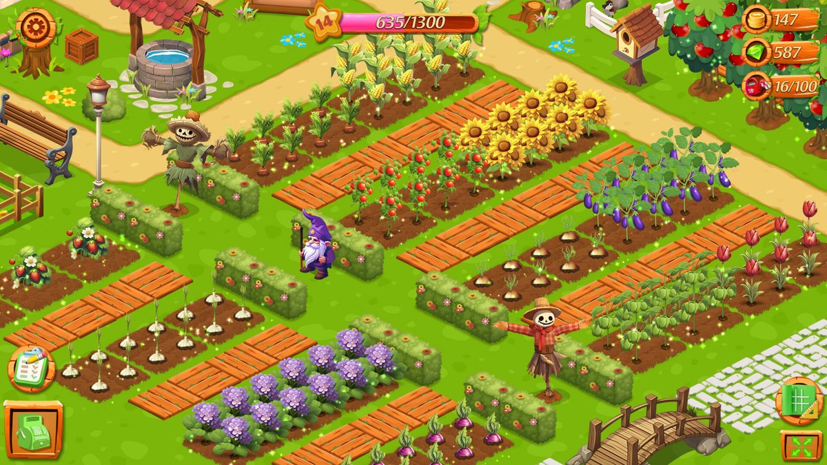 Were13793648's tweet photo. Just wrapped up daily quests in my cozy farm sim! Harvested carrots, fed the chickens, and got a rare seed drop—total win for my in-game Saturday. https://t.co/Pt8cURGPCy