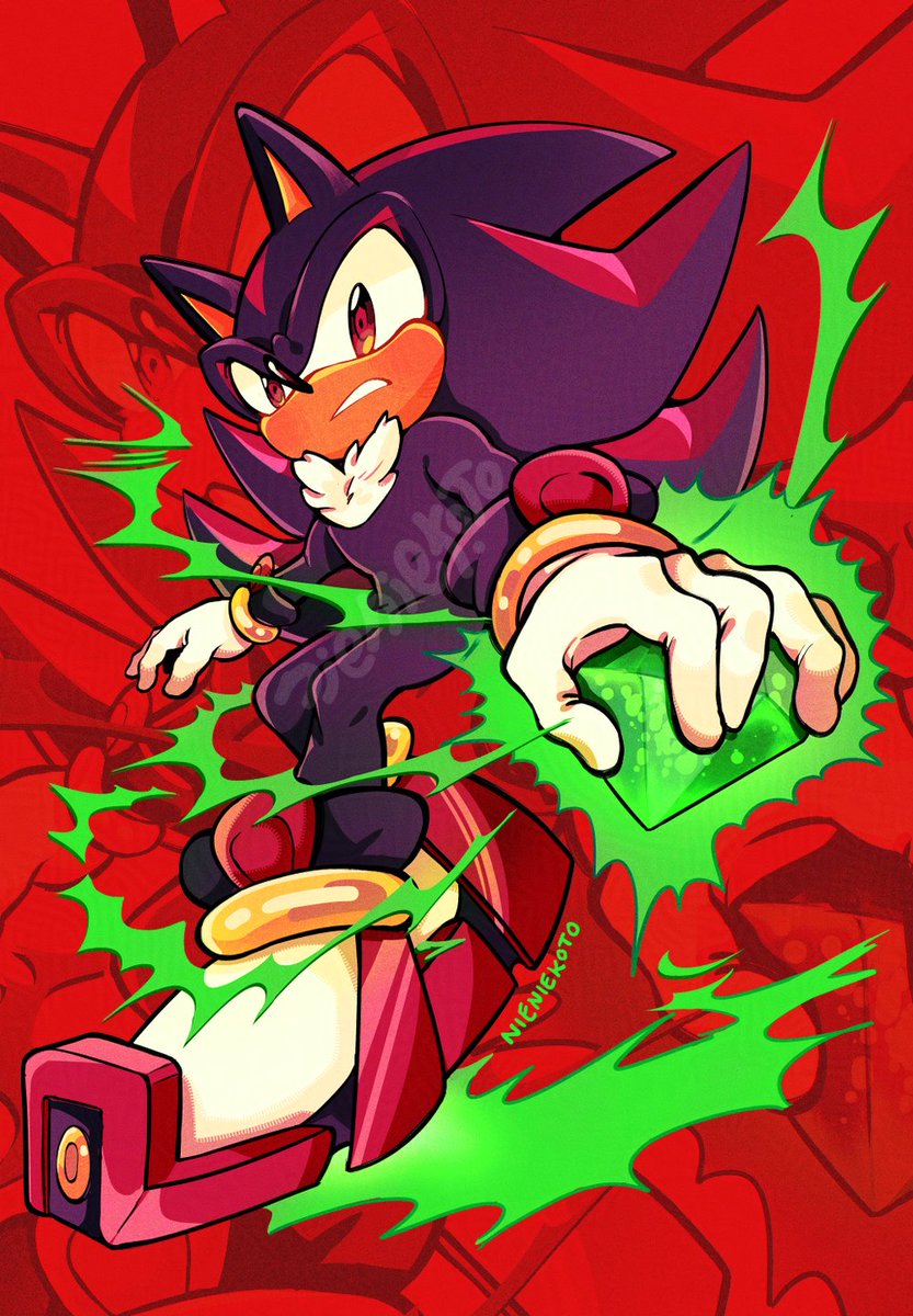 nieniekoto's tweet photo. 💎💥
#shadowthehedgehog https://t.co/AxU8uwxCOb