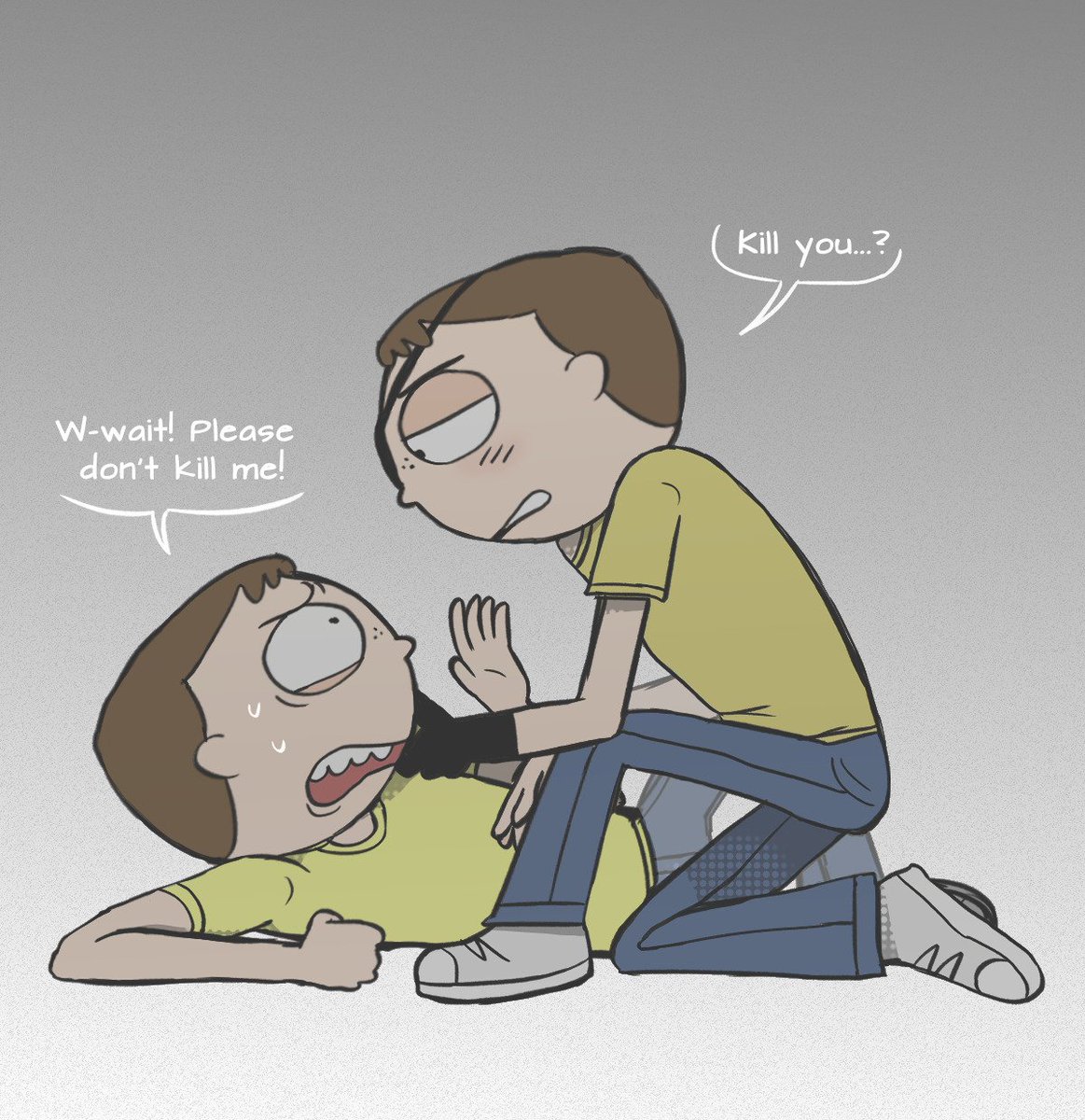Yukkoroadz's tweet photo. He has other things in mind #mortycest https://t.co/XNoEwmRaBx