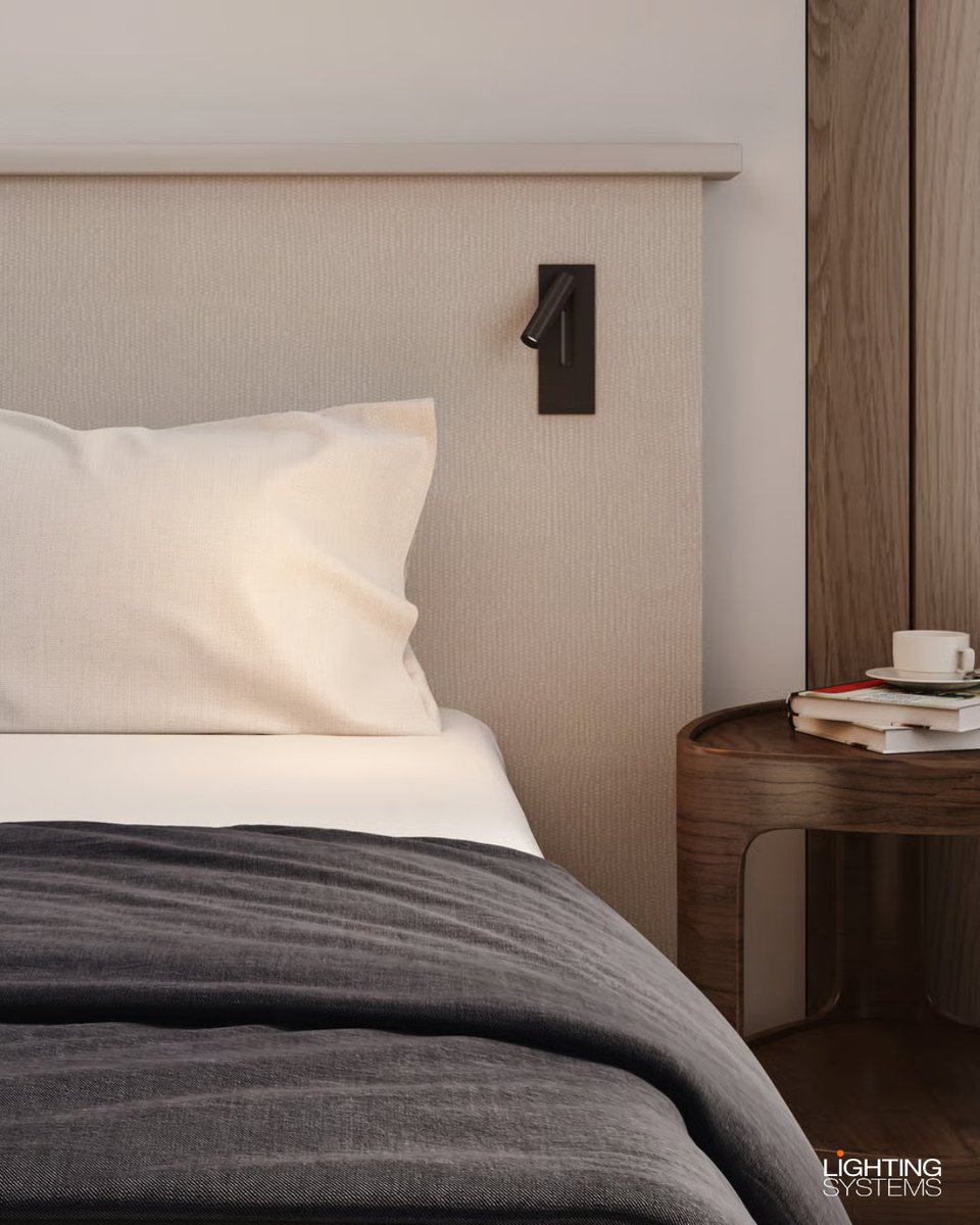 ltgsys's tweet photo. Day 4: Task Lighting Week — Fuse 3 by Astro Lighting. Clean-lined, comfortable reading light with a cord set and a concealed micro switch that turns off automatically when rested in its central position.
#TaskLighting
#NorcalRep #LtgSys #LightAgency #LightingRep https://t.co/igzfkM6cdq