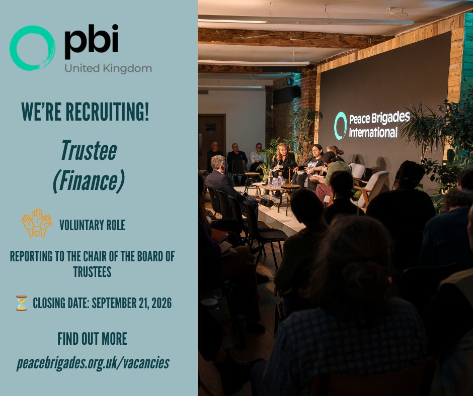 PBIUK's tweet photo. We are seeking candidates with finance expertise to support board oversight of PBI UK’s financial management &amp; sustainability.  
⏰We have extended the deadline to: September 21, 2026.
📷Full details here: https://t.co/8x1uoDUp0O https://t.co/YUPHEGJale