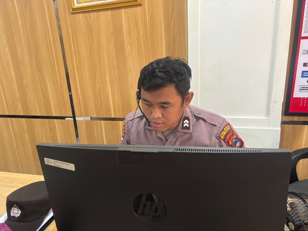 HssHumas's tweet photo. Penerimaan layanan polisi 110 https://t.co/As2xn7QwHD