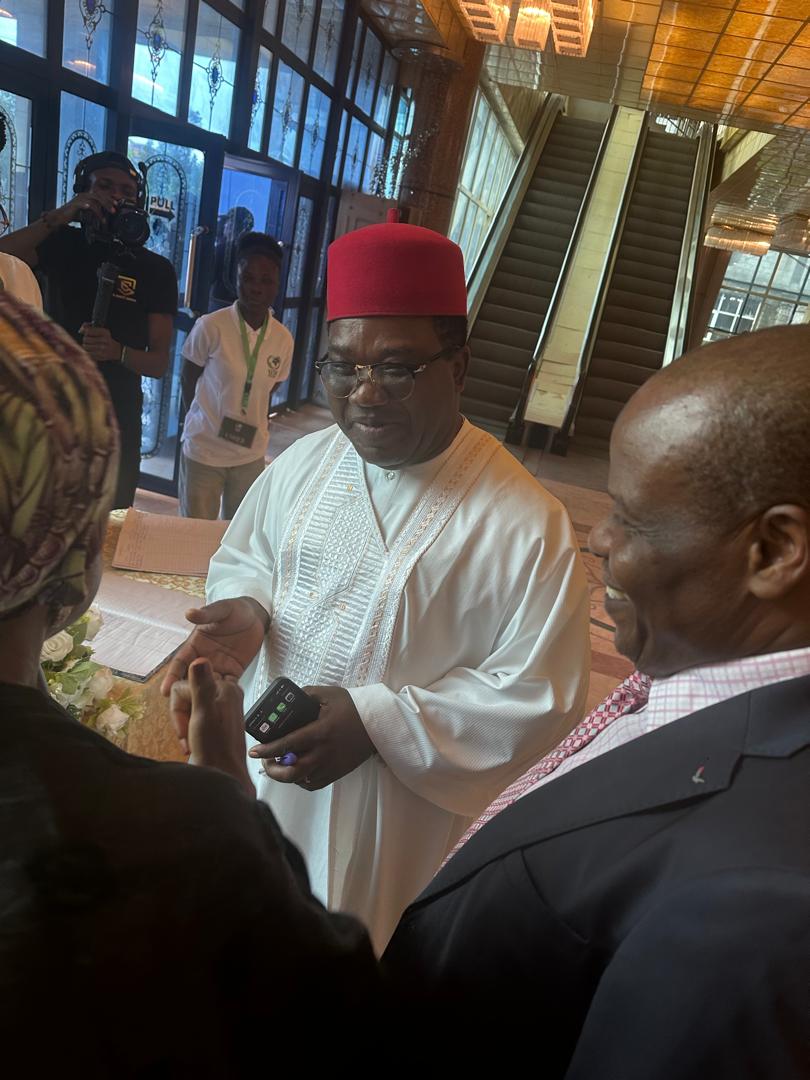 Ephesus_Lib's tweet photo. Chief Tony Ojukwu was received at the venue ahead of the commencement of the ceremony, which brings together stakeholders committed to humanitarian action, social development and the promotion of human dignity. https://t.co/Ln8y7KdMFN