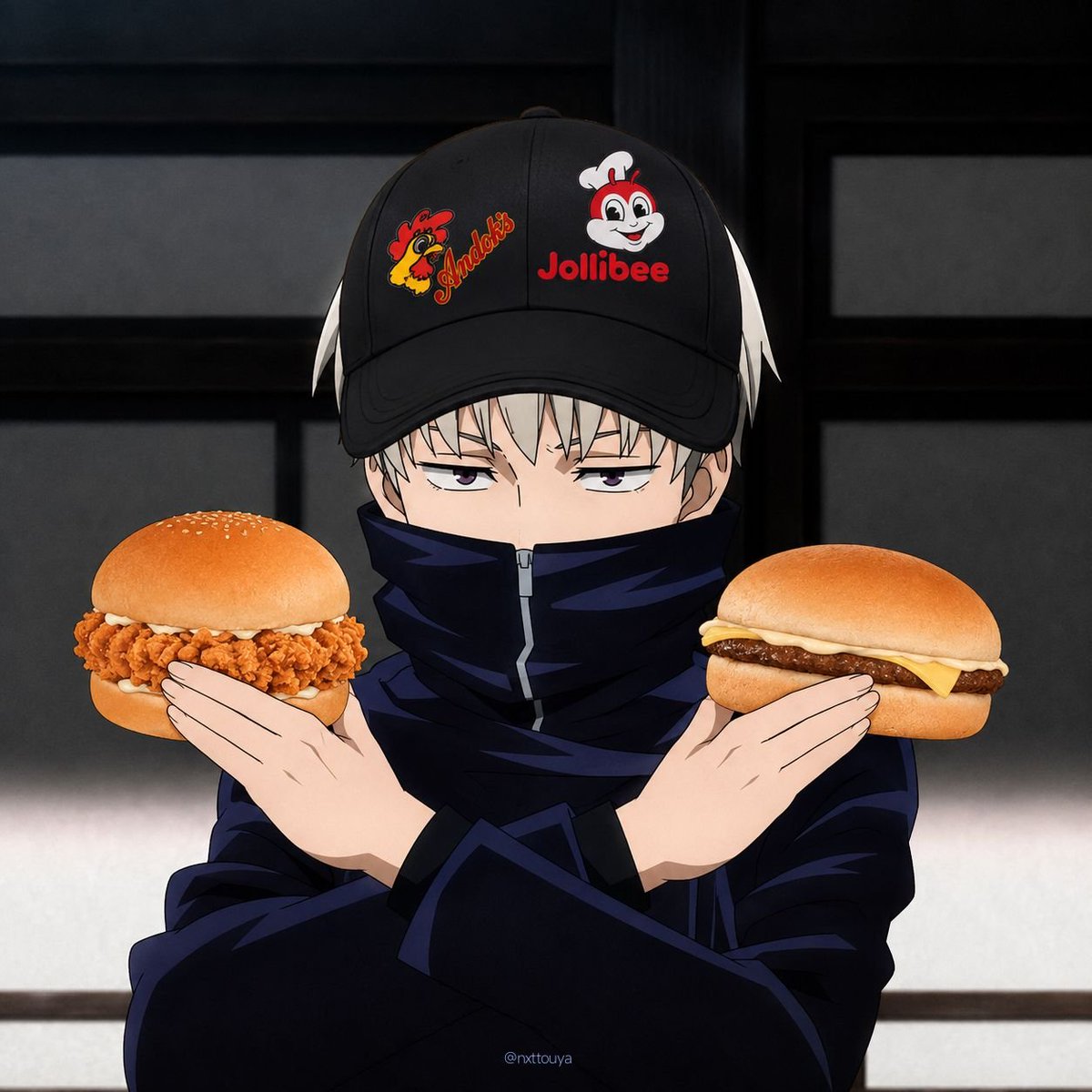 nxttouya's tweet photo. ✦🎧 just a FOOD GAW.  

— 2 winners of MIX &amp; MATCH: JOLLIBEE •  
— 2 winners of DOKITO BURGER •  

MECHANICS:
- RT
- FOLLOW @nxttouya AND @jajaiie_
- comment your choice
"dokito" = dokito burger
*combo meal choice* = jollibee

(filo only. gcash)  

✦Ganbatte!🎧

ends: tba https://t.co/eDqaMNIF95