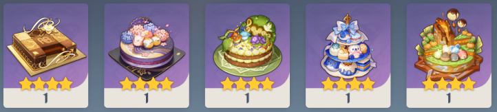 Yokaishima's tweet photo. @porce1ained The game just gives you back a cake item that cannot be used or deleted in any way + 1 fragile resin.
There's no need to worry about using them, they know people want to keep them dw. https://t.co/kw9PfB2Fcy