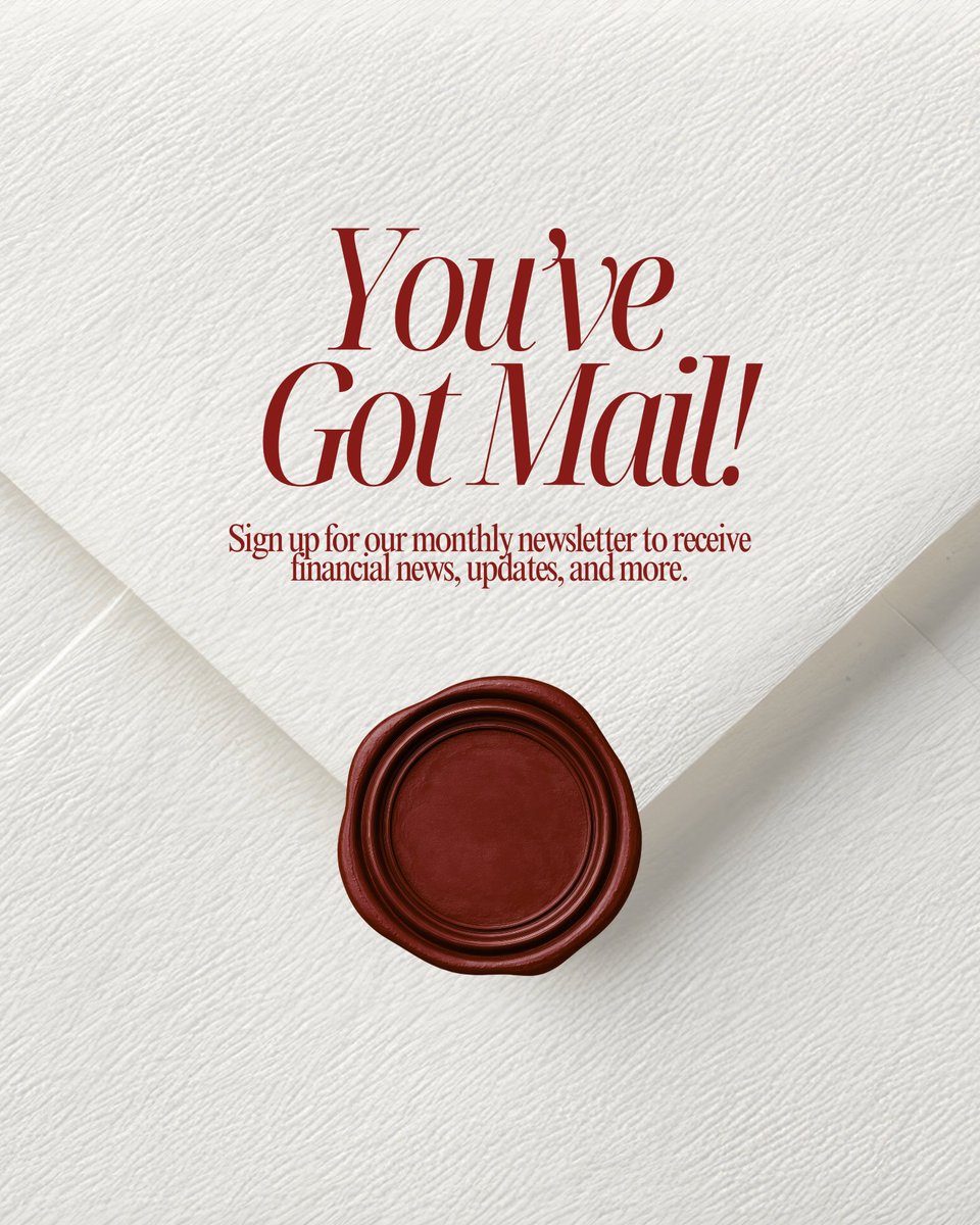 TimSchulzePWM's tweet photo. Are you subscribed to our monthly newsletter?

Stay in the know with the latest financial news, market updates, and helpful insights delivered to your inbox once a month.

Join today: https://t.co/L9s8DZPCfT https://t.co/ssu1vFxCAM