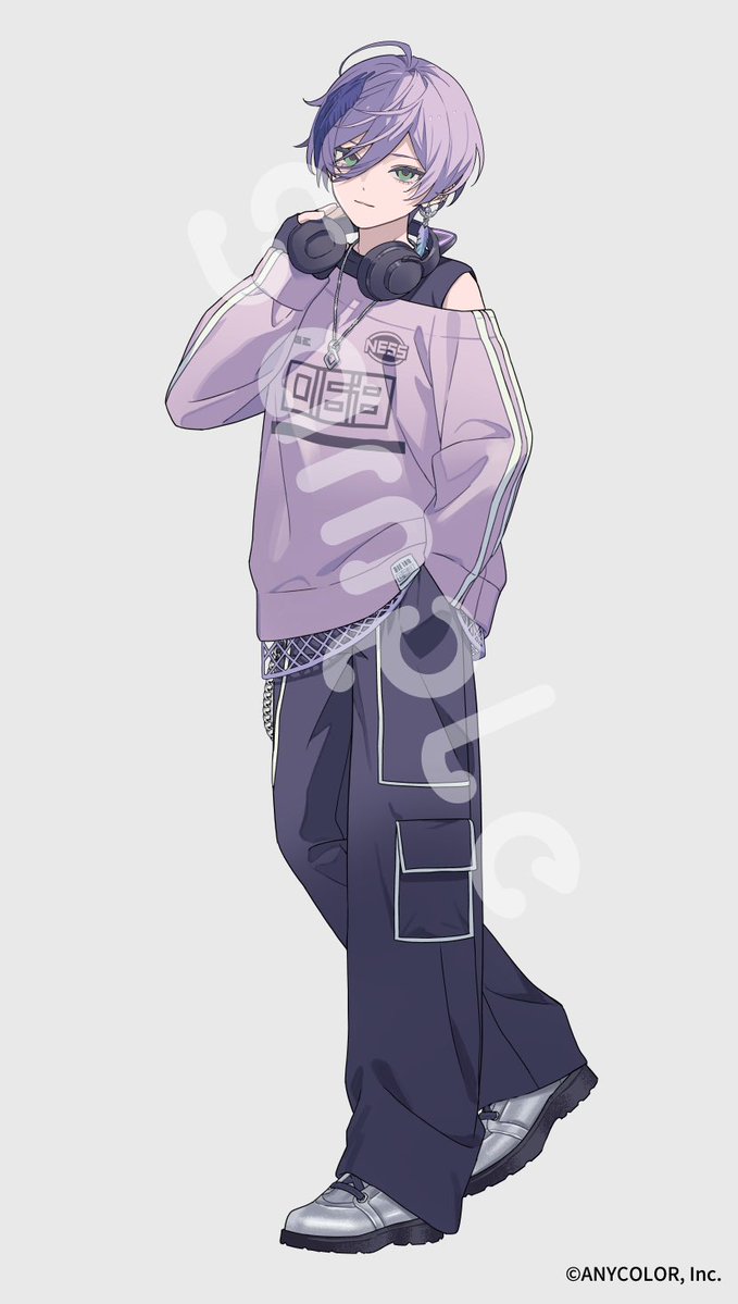 moo_n_moko's tweet photo. 【Works】

にじさんじ所属 榊ネス様の「キティ」歌ってみたのMVイラストを担当しました🙏 https://t.co/4yLJLFLLkc