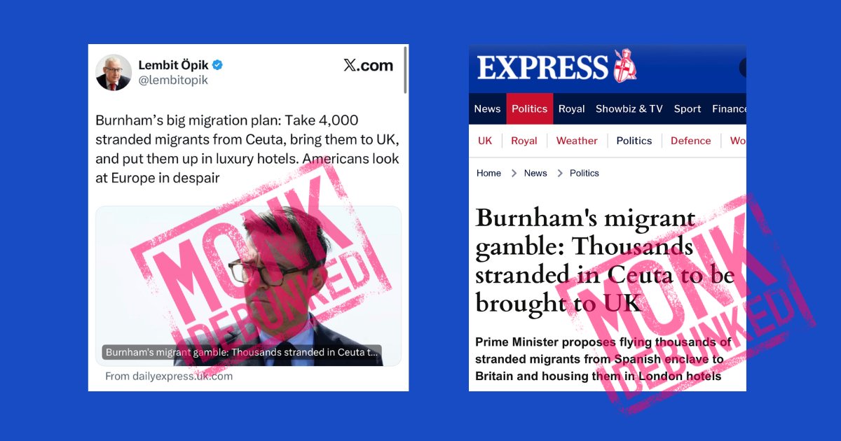 MonkEmma's tweet photo. This is not misinformation.

That's what I normally cover - something out of context, an opinion quoted as fact, or a deliberate misinterpretation...

This is none of those.

This is full-on disinformation.

Because that is NOT from the Express. It is entirely fake😱

🧵
1/10 https://t.co/rzuiP2XM80