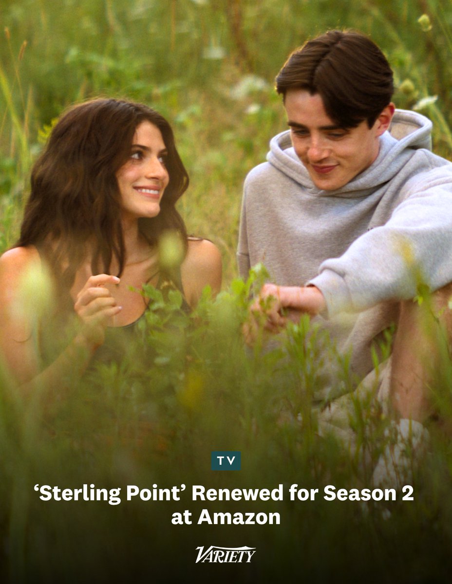 Variety's tweet photo. “Sterling Point” has been renewed for Season 2 at Amazon Prime Video:

• The news comes just over two weeks after the YA series premiered on Aug. 5

• It has been well received by critics, with the first season holding a 90% critical approval rating on Rotten Tomatoes

https://t.co/rXnfEOTrwH