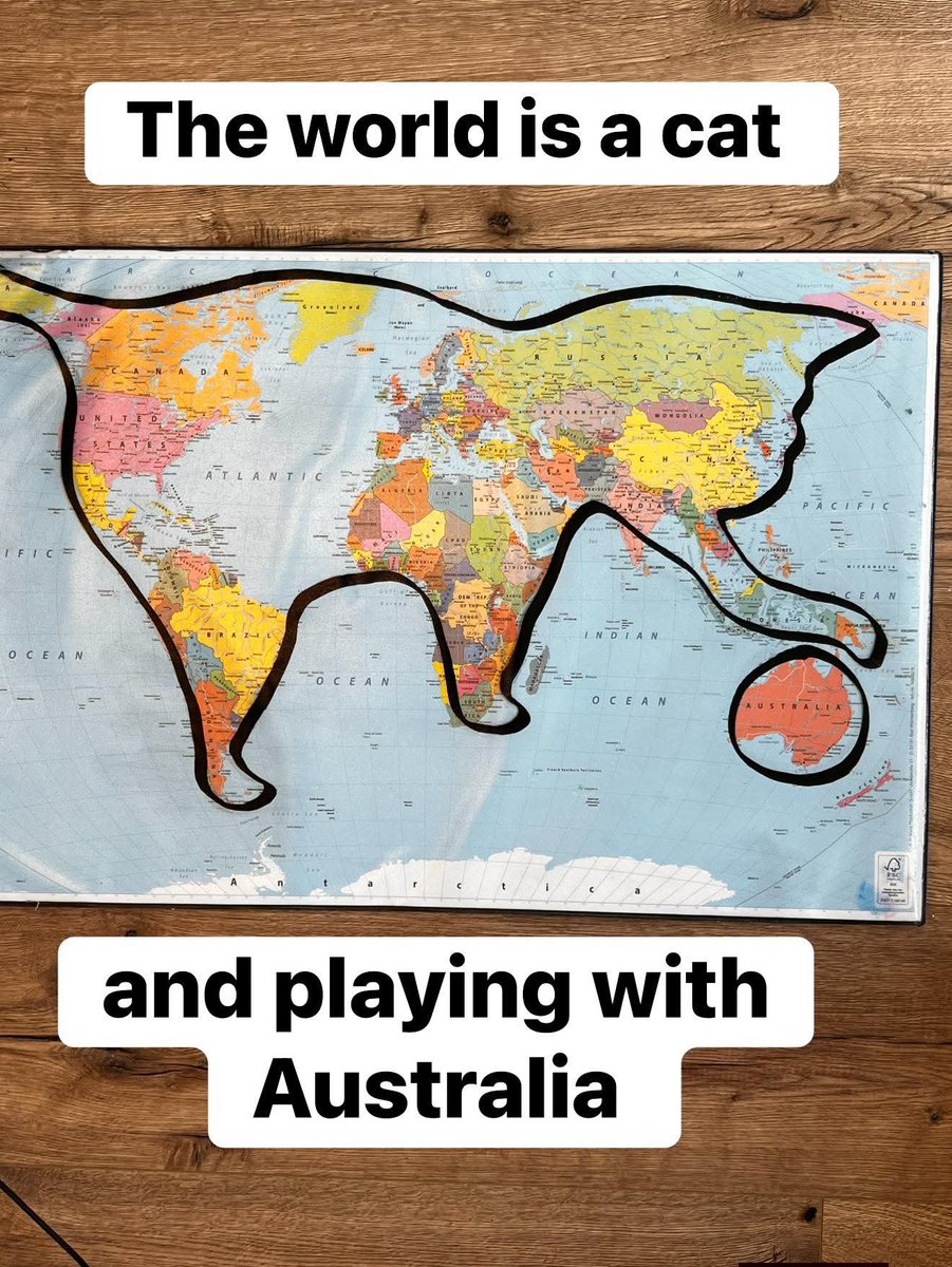 DipendraDrawing's tweet photo. The world is a cat #art #dipendradrawing #easydrawing #drawing #cat https://t.co/ORXQWw35Il