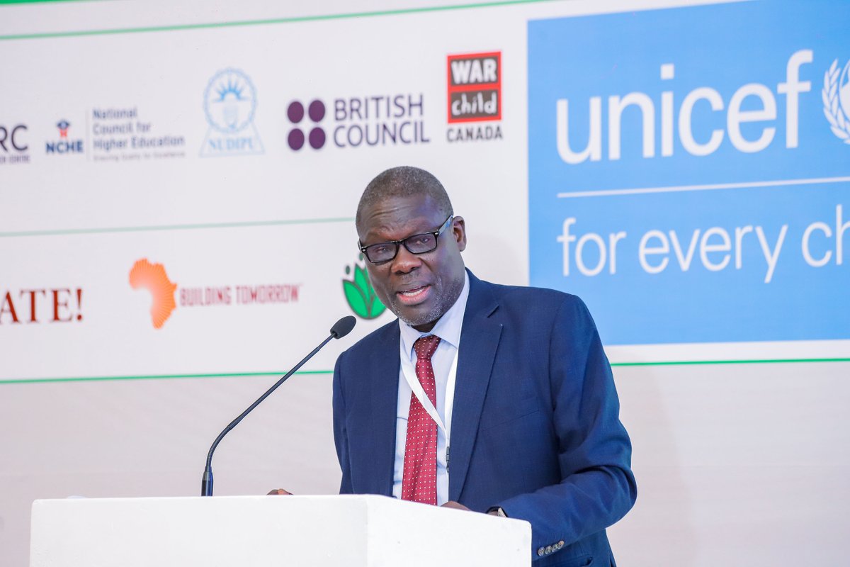 NCDCUg's tweet photo. “Curriculum conferences such as this play a vital role in the evolving education landscape. They provide essential platforms for research, innovation, and exchange of ideas.” Prof George Ladaah Openjuru, Chairperson NCDC Council. #ICCD2026 #NCDC #CurriculumDevelopment #Education https://t.co/vtdV5KhMkf