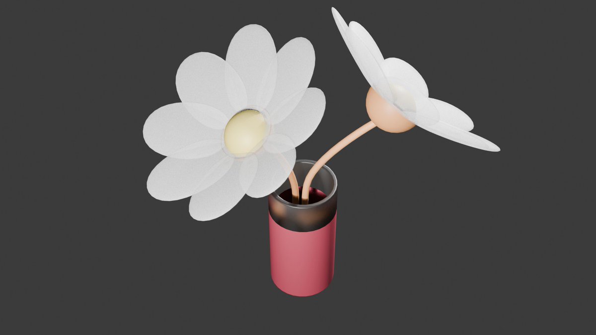 hana_float_777's tweet photo. #blender初心者
レンダーエンジンを変えたらガラスが上手く反射？透過できないのは何故😭😭 https://t.co/IDt5hyeiIH