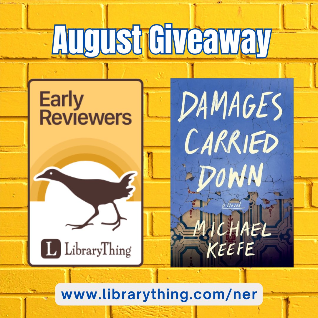 TypeEighteenBks's tweet photo. Final days for this #bookgiveaway! Enter before the chance is gone at @LibraryThing. 

https://t.co/XKD8SOhhS1

This is DAMAGES CARRIED DOWN by Michael Keefe, coming 3/9/27 and now available for preorder, too!

#newbooks #multipletimelines #fiction #booksbooksbooks #comingsoon https://t.co/WuEokjd3kT