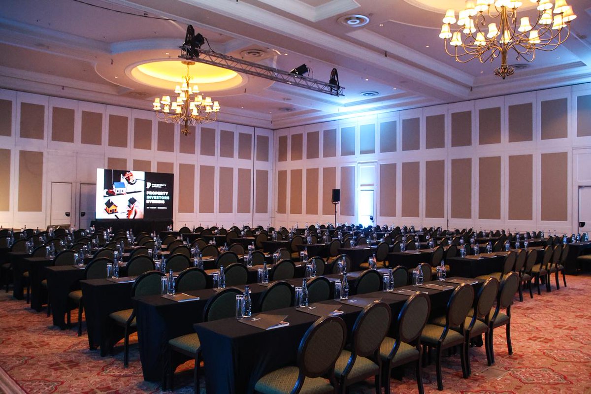 Prosperity_Ent's tweet photo. Gqeberha, we're ready.

The room is set and we're getting ready for tonight's Property Investors Evening.

See you soon at the Southern Sun Broadwalk Hotel.

#ProsperityEnterprises #PropertyInSouthAfrica #Wealth https://t.co/ijopKJq5vp