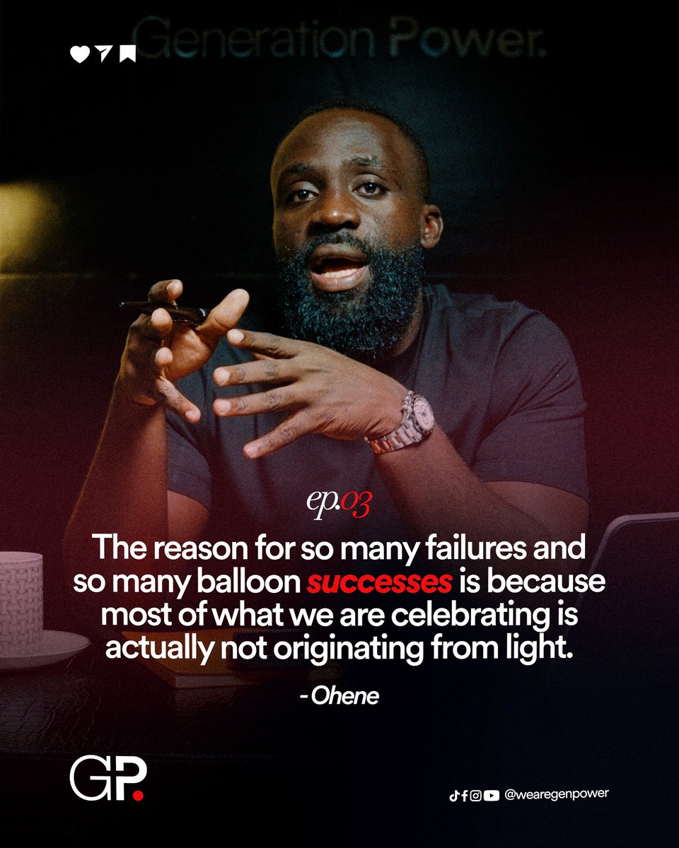 wearegenpower's tweet photo. Success isn’t always what it looks like.

A powerful reminder from Episode 3 of Generation Power: Why Hard Work Isn’t Enough.

Watch the full episode on YouTube.

https://t.co/uoH0UCDMwp

#GenerationPower #HelpedByGod #Success #FaithInTheMarketplace https://t.co/COvXb4LcwO