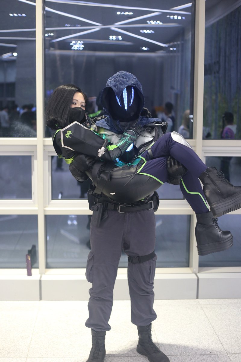 H_luci_07's tweet photo. #KVCT #KOREA_VALORANT_COSPLAY_TEAM
#vctpacific #NS #TS #직관 #cosplay
#VCT #VALORANT #valorantcosplay
나를 만들어준 그녀와 함께
20260816_VCT Pacific Stage 2 NS vs TS
KOREA VALORANT COSPLAY TEAM (KVCT) Agent
VIPER : @se0Kang248
OMEN : @H_luci_07
CYPHER 📷 : @gamjuyoug https://t.co/q3w989AWsr