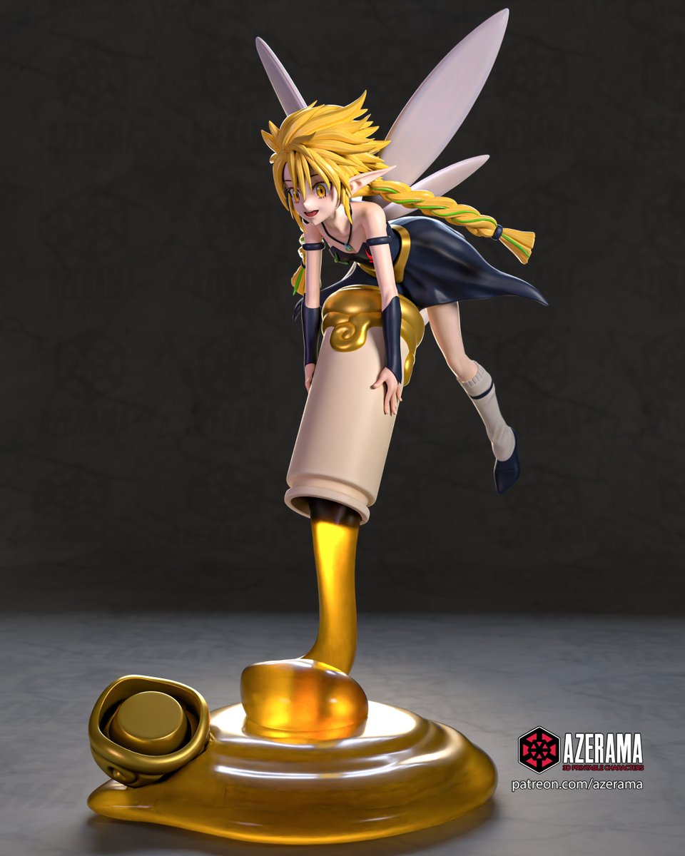 Azerama_Art's tweet photo. Ramiris - Golden Honey! 🍯
A little magic, a jar of golden honey, and a sweet touch of gold.
STL files for resin 3D printing are now available on our Cults3D store.https://t.co/lHJF0kcB2I
#Ramiris #Tensura #Resin3DPrinting #Cults3D #AzeramaStudio https://t.co/mS6bN4js55