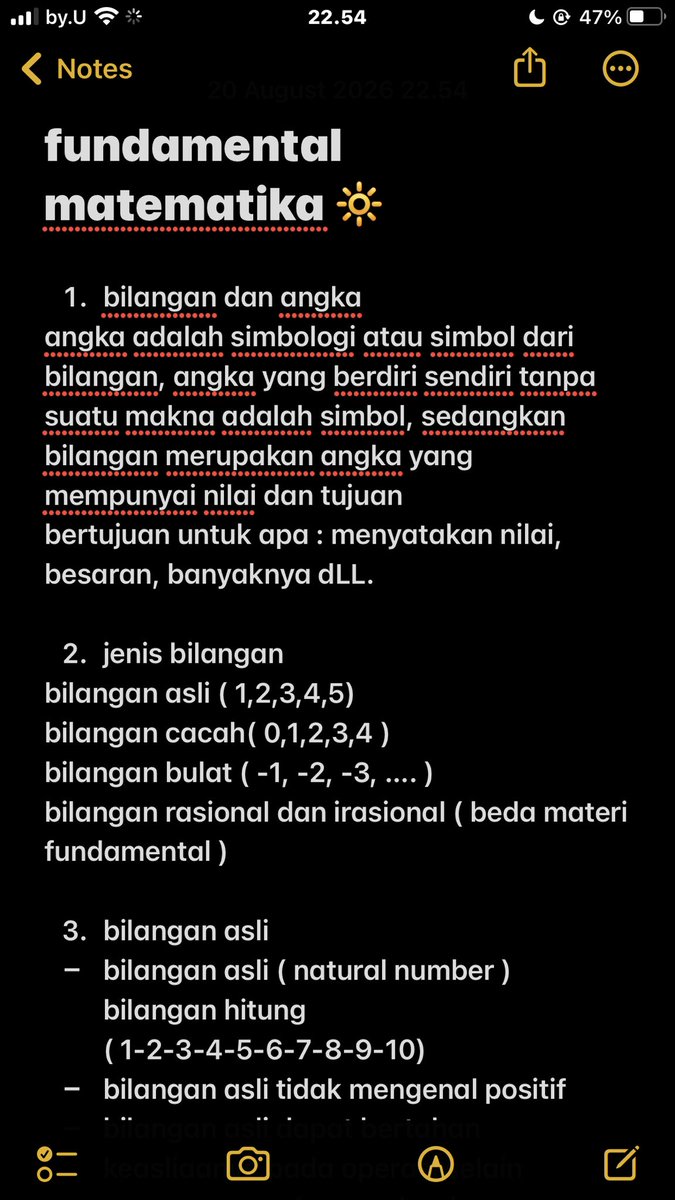 brownsugrare's tweet photo. 𝗋ɑƙɑ’ડ ρ𝗋𝗈𝗀𝗋౿ડડ — 02 
20-08-2026 
— fundamental matematika alternatifa 6-7 🔬🧪
( hari ini aku mau nyatet di catatan, semoga nanti bakal di catet biar inget wkkwkw 🤓🤓✌️ ) https://t.co/WNsfSOq7bW