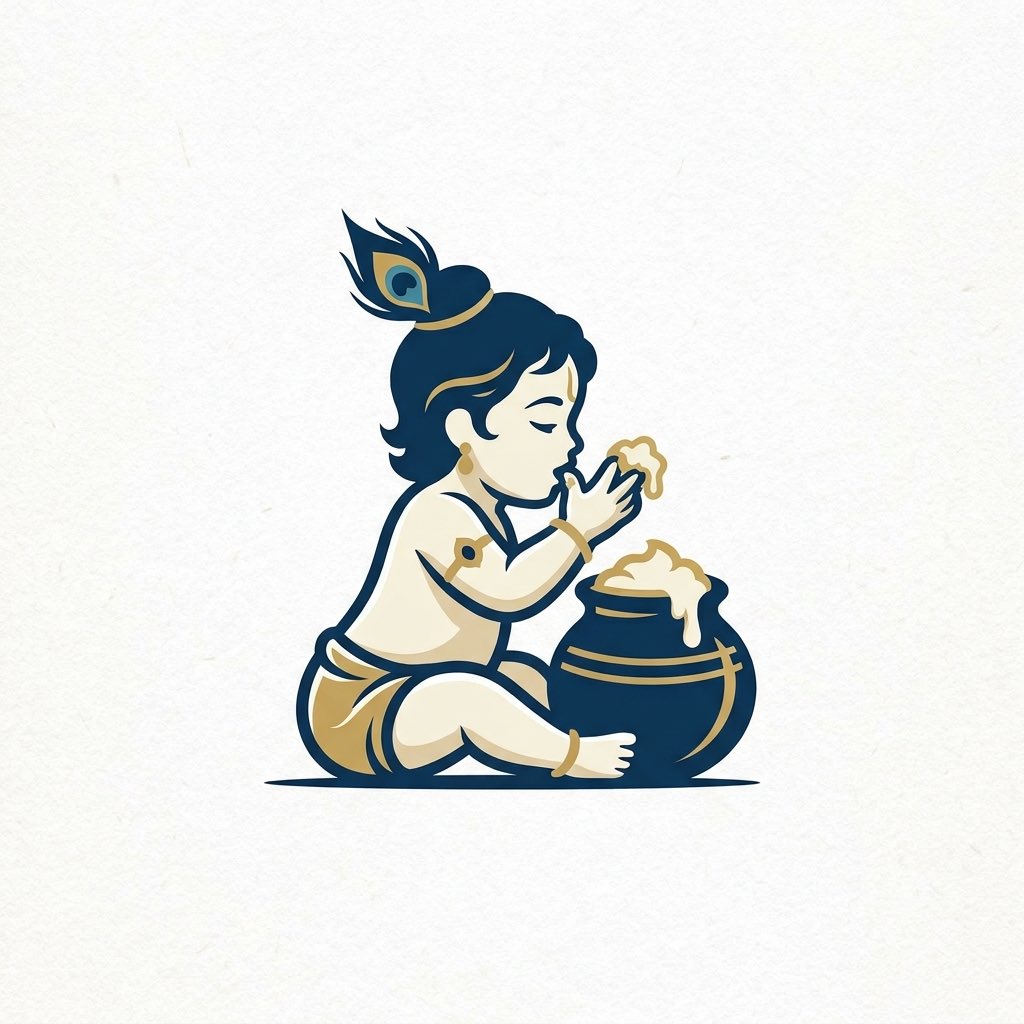 garudazhwar's tweet photo. Śrī Kṛṣṇa Logos. https://t.co/Krctw0l9zc