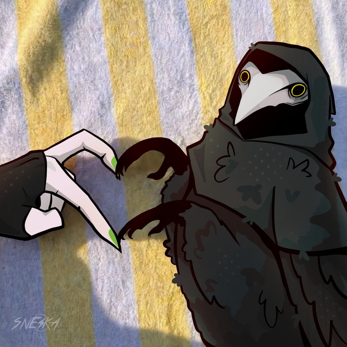 snezka_049's tweet photo. Birb SCP-049
#scp049 https://t.co/NGz3QEXhK6