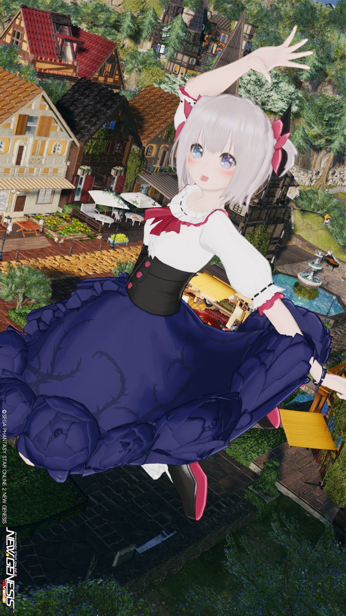 pso2satuki's tweet photo. #PSO2NGS_SS
今日の一枚
じゃ～んぷっ https://t.co/eX0Q1oH8Ix