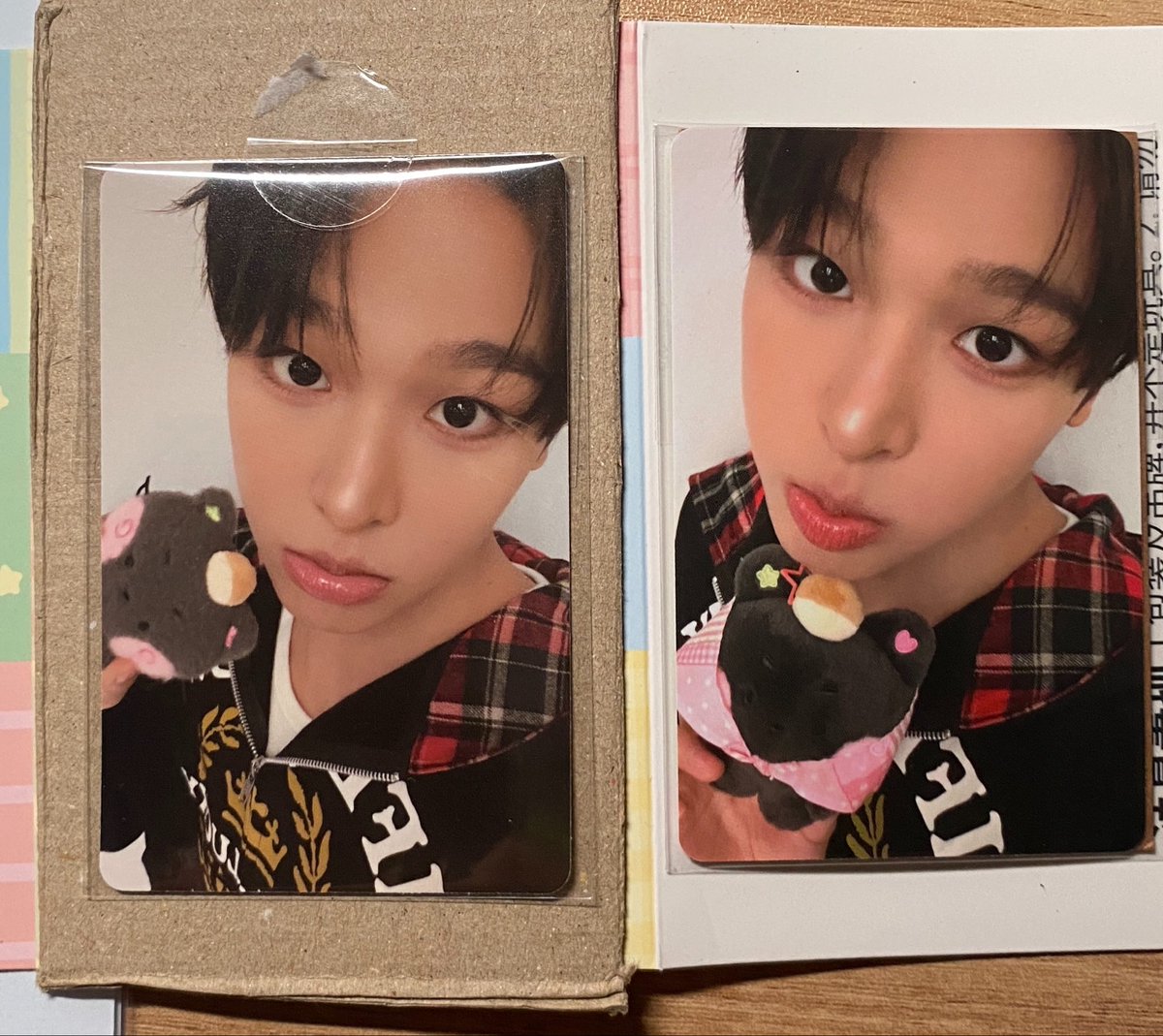 hamham_cookie's tweet photo. WISHNINI 위시니니 wish nini 쿠리니니 kurinini
포카 판매

미개봉 포카

좌) 플러시 키링 리쿠 포카 1.3
우) 빅허그쿠션 리쿠 포카 1.7

일괄 우선 판매 (3.0)

반택/끼택/일반택배/준등기 다 가능
디엠 또는 멘션 주세요❤️

wish nct riku 리쿠 kuri 쿠리 nini #nctwish #리쿠 #쿠리 #쿠리니니 https://t.co/V8oGwRE4hE